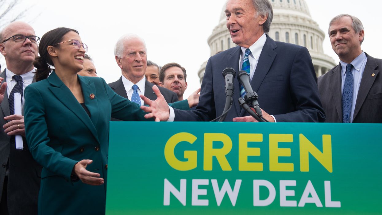 Green New Deal co-author calls it a 'Republican trick' to hold a vote on his bill