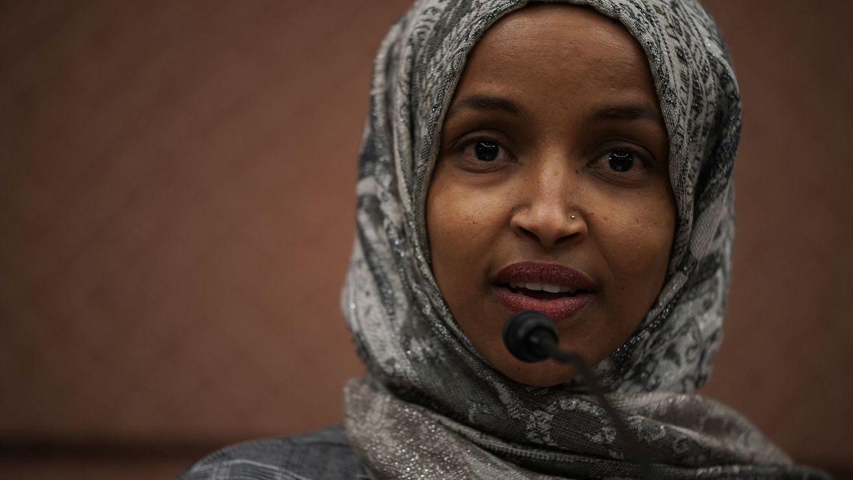 Rep. Ilhan Omar berates CNN reporter for asking about Trump: 'What's wrong with you?'