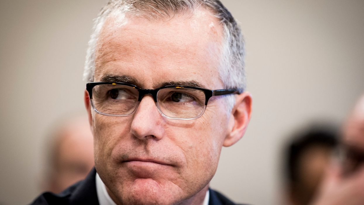 Andrew McCabe says DOJ considered bringing Trump's Cabinet together to remove the president from office