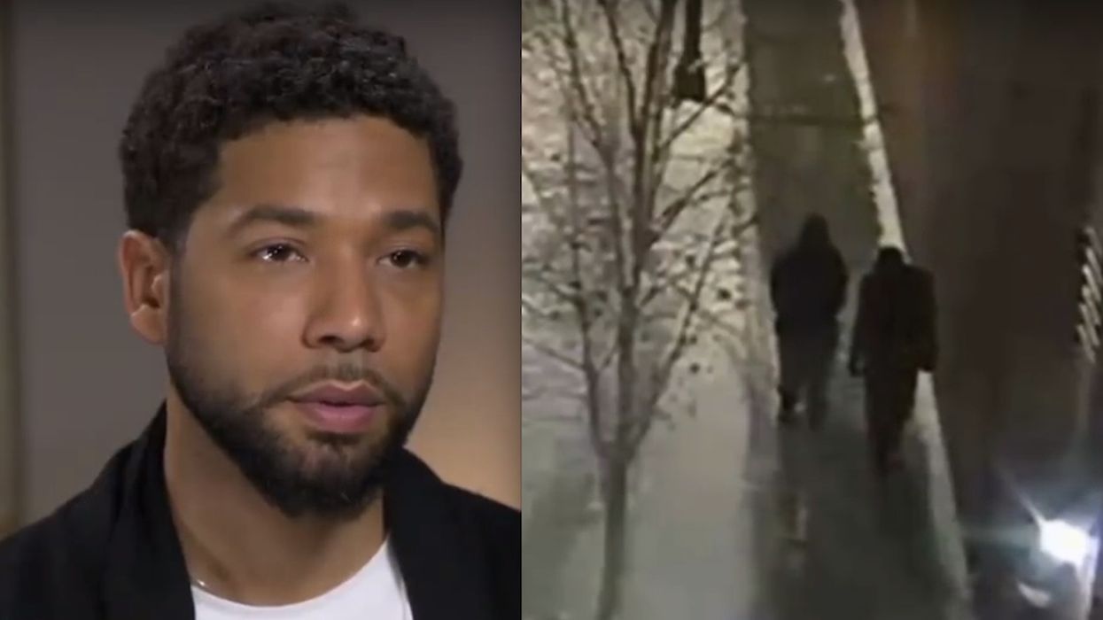 Jussie Smollett: 'I don't have any doubt' figures in surveillance image are my attackers