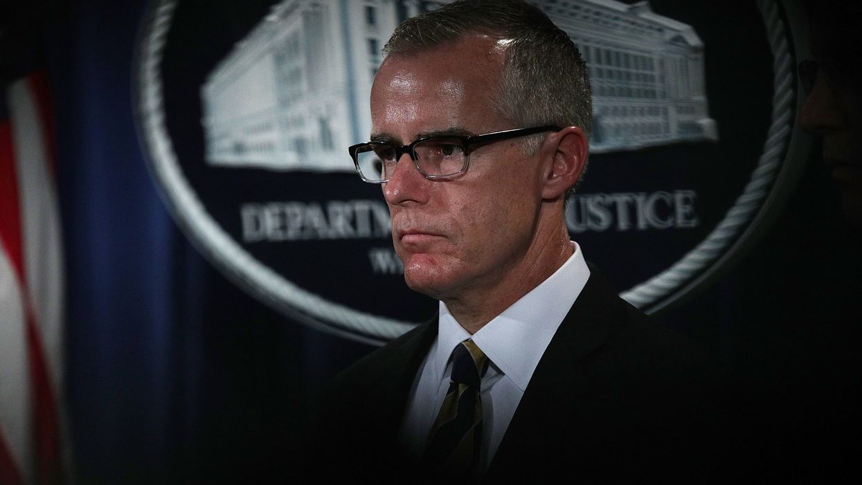 DOJ denies Andrew McCabe's claims that department considered removing Trump from office