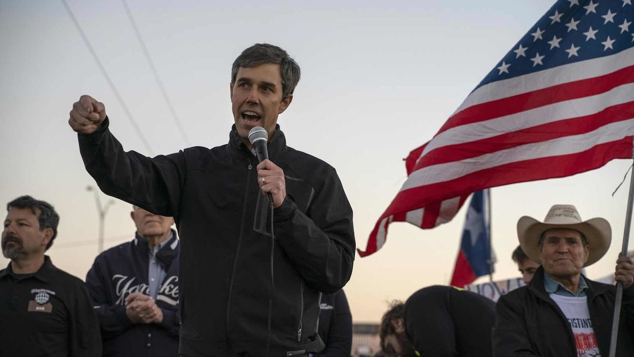 Beto O'Rourke says he would knock down border wall in El Paso if he could