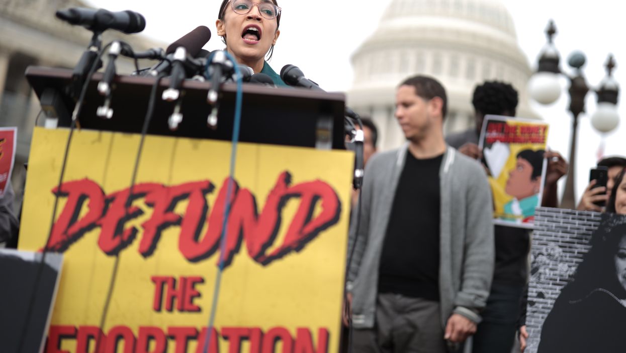 Ocasio-Cortez says border wall is like the Berlin Wall, and a 'moral abomination'