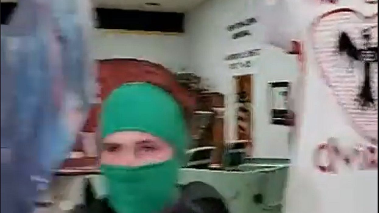 Masked activists 'reclaim' National Border Patrol Museum, vandalize pictures of agents who were killed in the line of duty