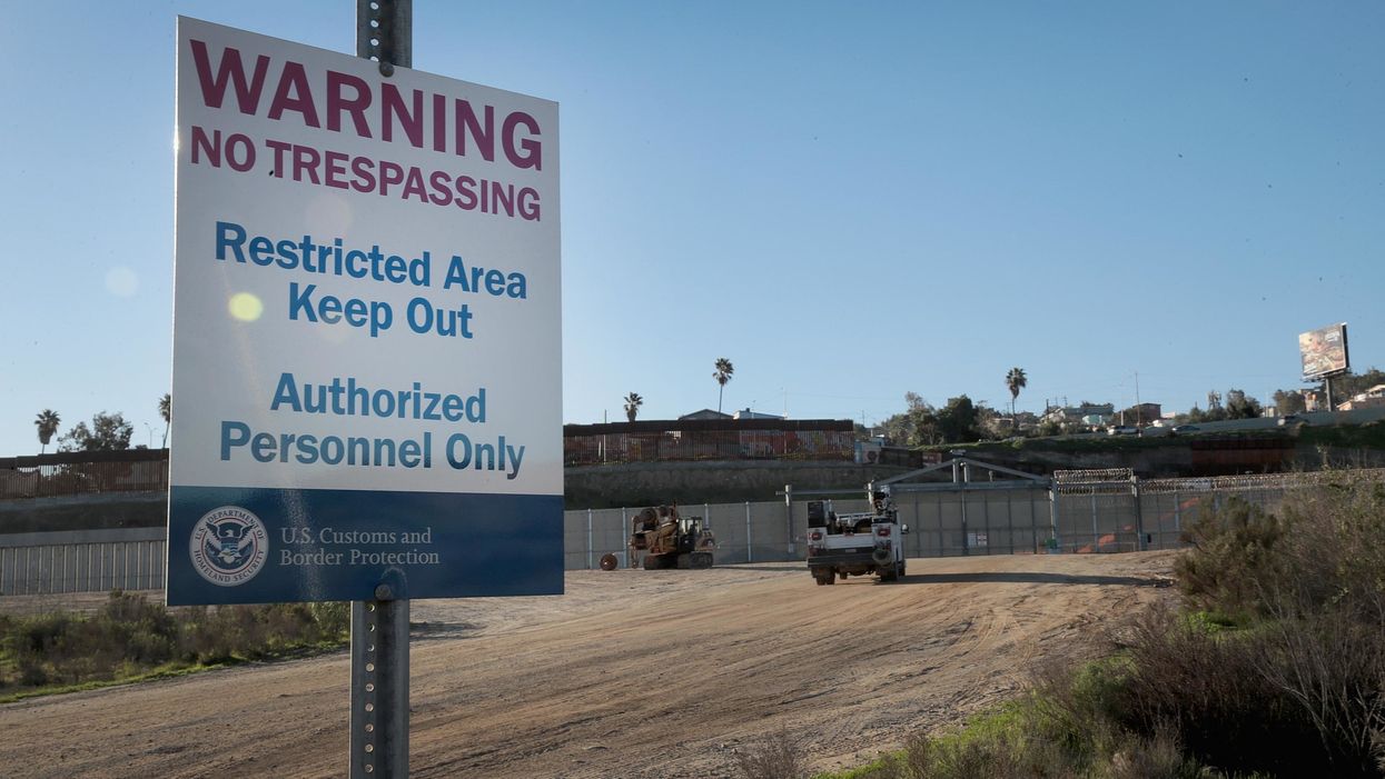 Construction begins on 30-foot border wall to replace 14 miles of San Diego's decade-old mesh barrier