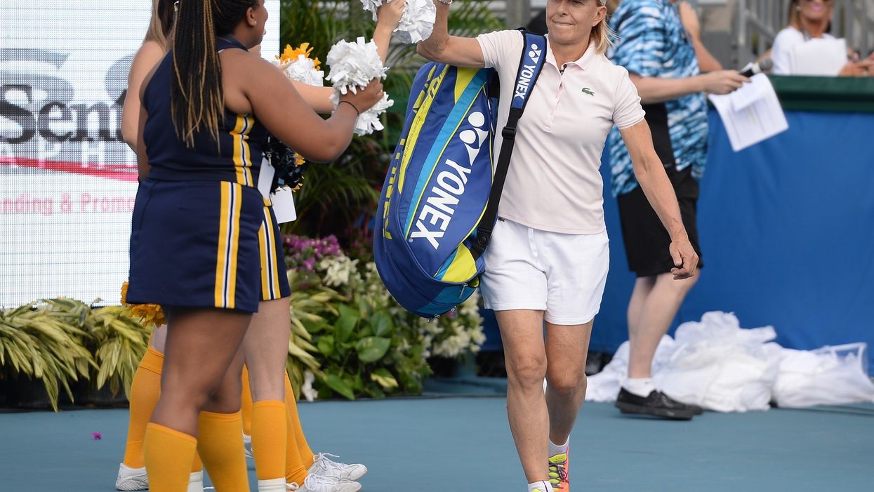 Gay journalist slams LGBTQ athletes group for kicking out Martina Navratilova over comments on trans women