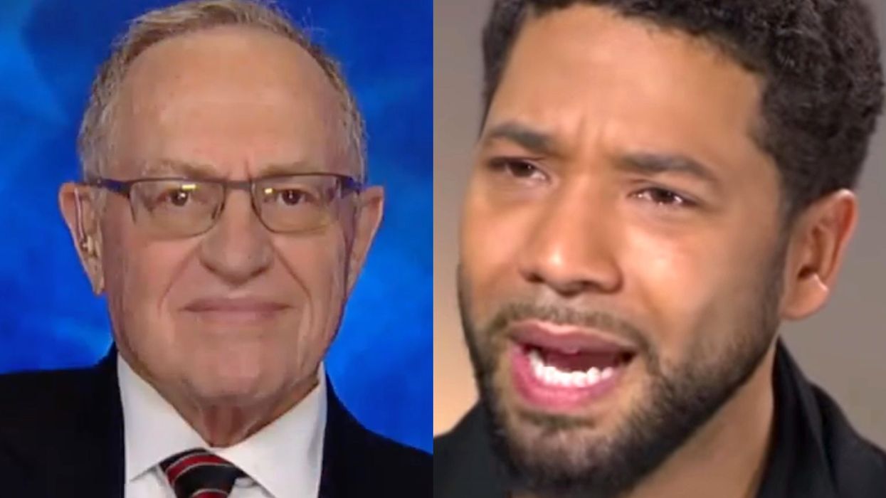 Alan Dershowitz says what the Bible advises as a punishment for Jussie Smollet