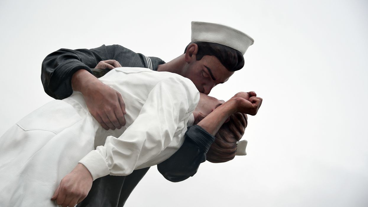 NYC councilwoman says she 'appreciates' vandal who painted #MeToo on 'Unconditional Surrender' statue