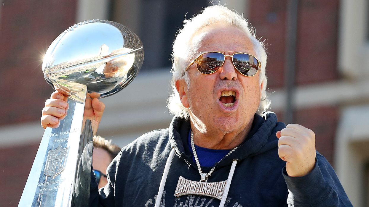 Robert Kraft caught on video paying for sex act hours before AFC title game, police say