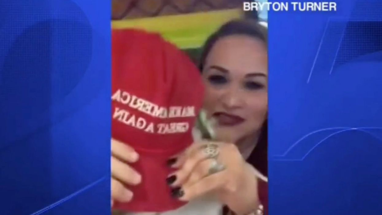 Woman who allegedly attacked man wearing a MAGA hat is taken into ICE custody: ‘Unlawfully present citizen of Brazil’ faces charges