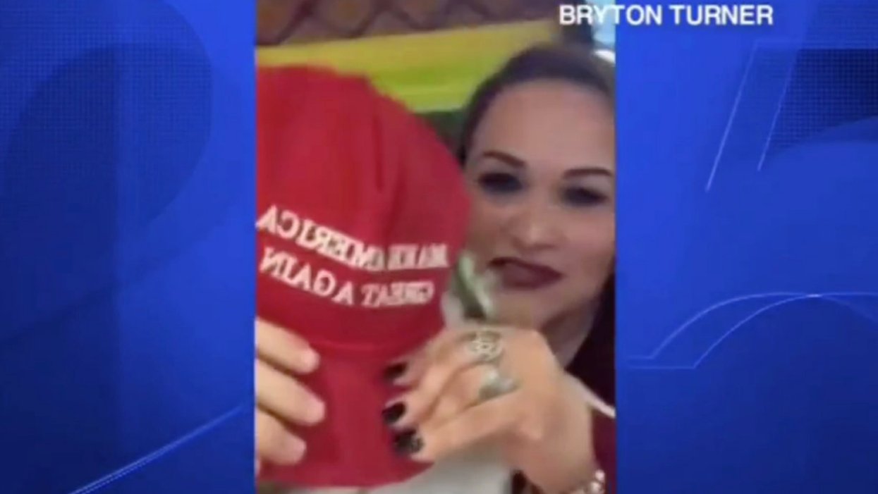 Woman who allegedly attacked man wearing a MAGA hat is taken into ICE custody: ‘Unlawfully present citizen of Brazil’ faces charges