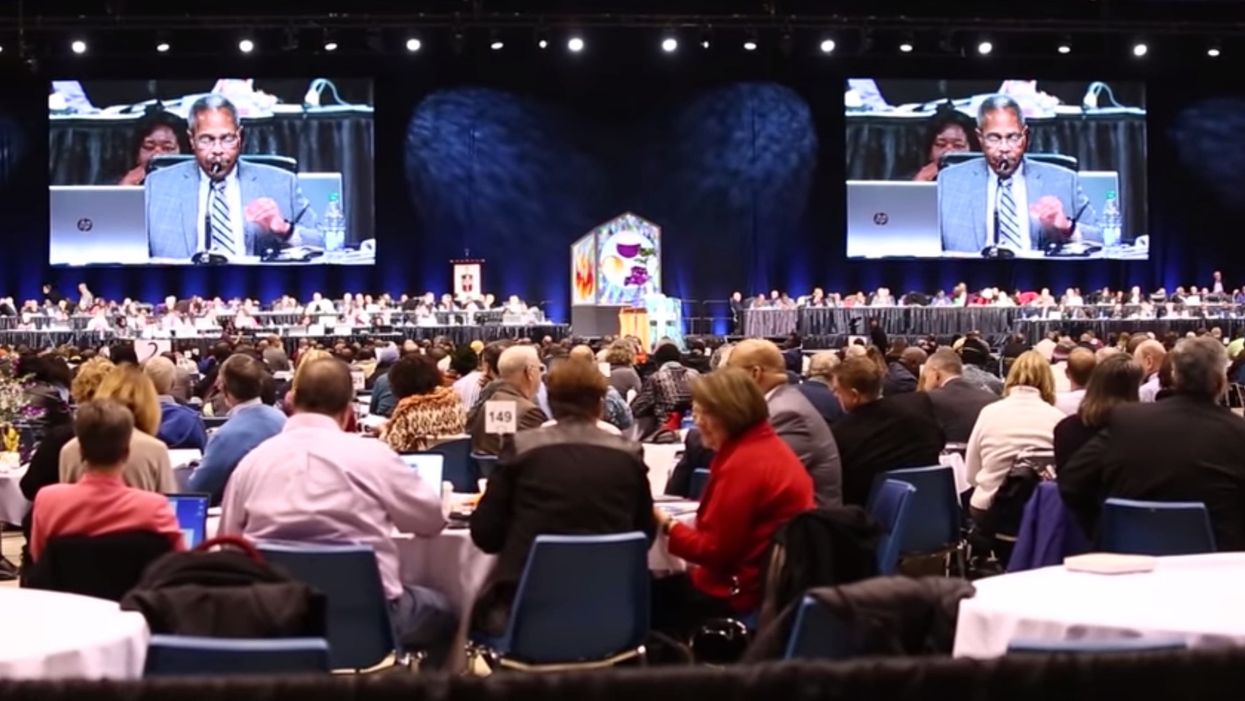 United Methodist Church votes to keep ban on same-sex marriage and gay clergy