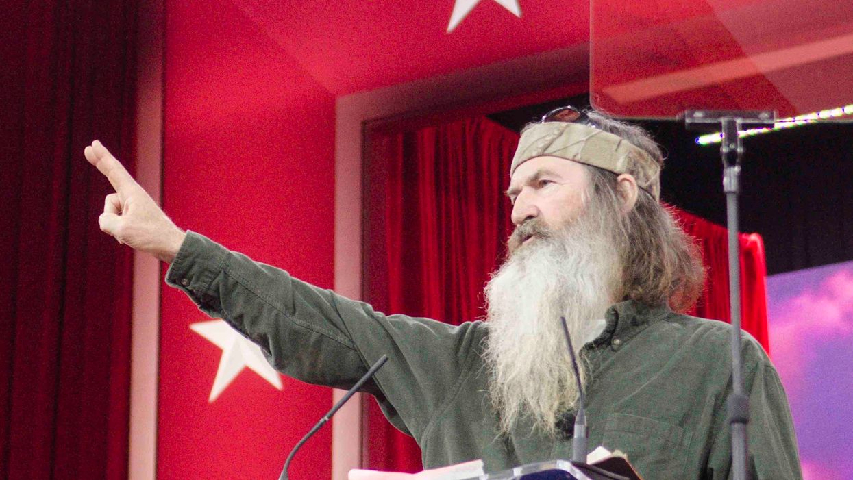 Phil Robertson reveals the unique and creative moment he shared the Gospel with Donald Trump