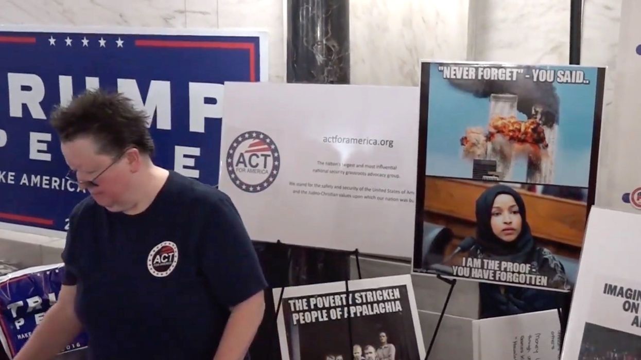 Fight erupts in West Virginia statehouse over 'terrorist' poster of Rep. Ilhan Omar, one official resigns