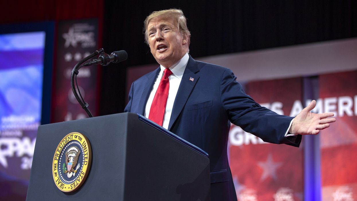 WATCH: Trump brutally shreds AOC's 'Green New Deal' at CPAC. Listen to the crowd's reaction.