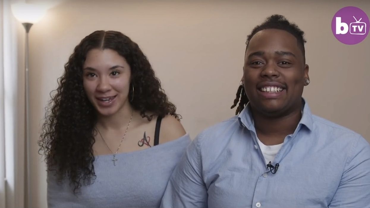Two women began dating. Then one started a male transition: 'I do identify us as a straight couple now'
