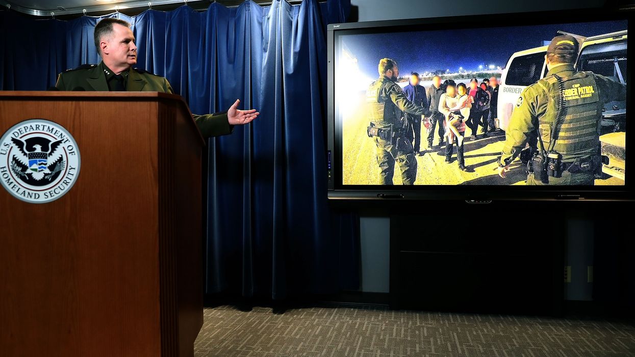 Number of families illegally entering the U.S. at southern border hits record