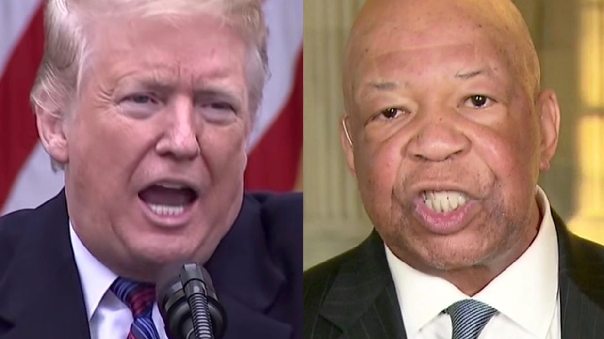 Rep. Cummings is very angry at Trump's response to this demand from Democrats