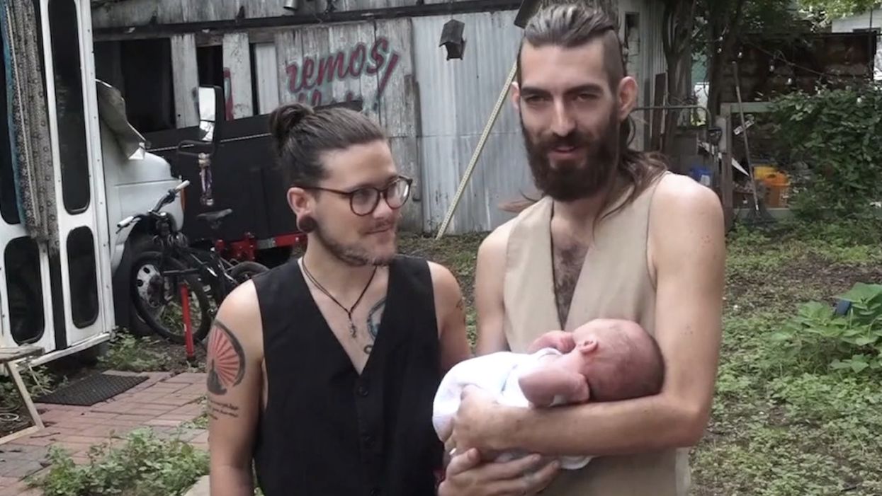 Transgender male — who was impregnated by gay partner — gives birth