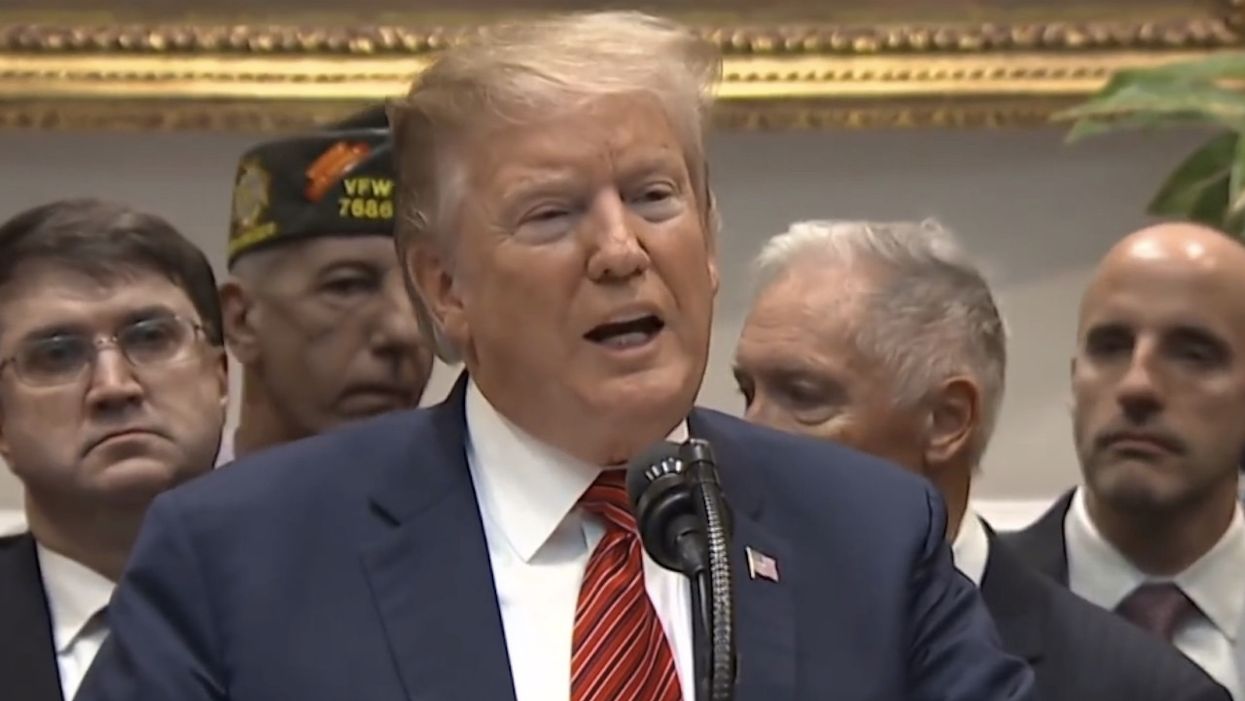 Anti-Trump image displayed in public school classroom; official says teacher wasn't engaging in political indoctrination