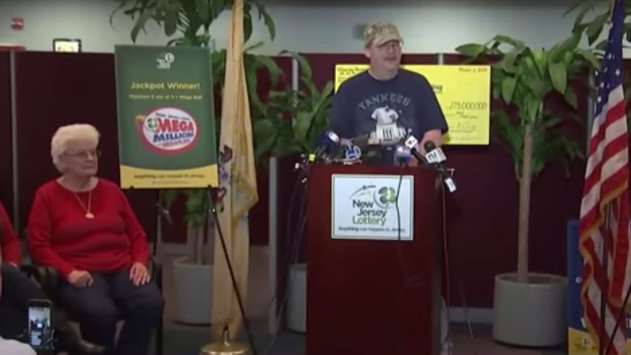 Thanks to good Samaritan, jobless New Jersey man hits $273 million lottery