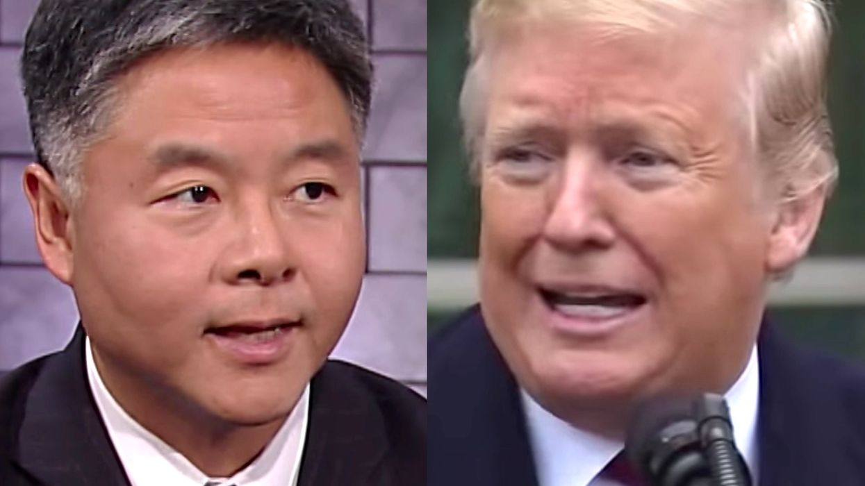 Democrat Ted Lieu tries to trash President Trump — ends up deleting tweet and apologizing