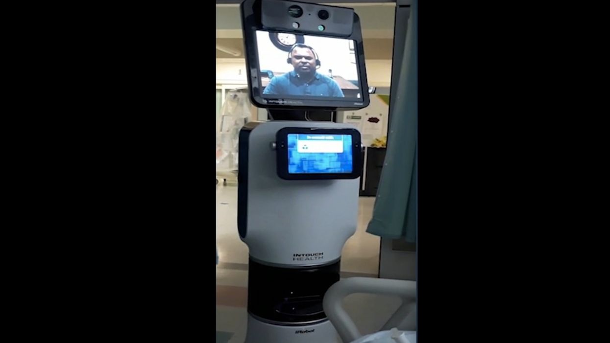 Hospital patient learns he will die within days — from a robot showing video of doctor