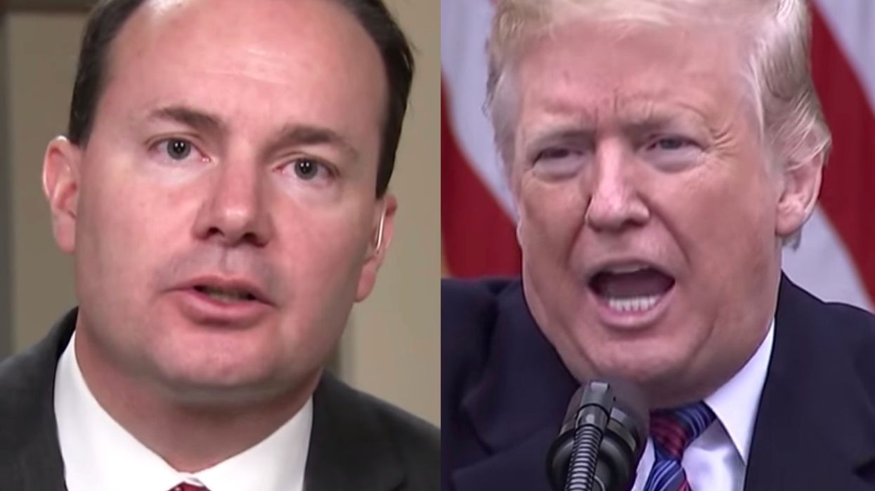 Sen. Mike Lee says President Trump refused his ultimatum — so he's voting against the emergency declaration