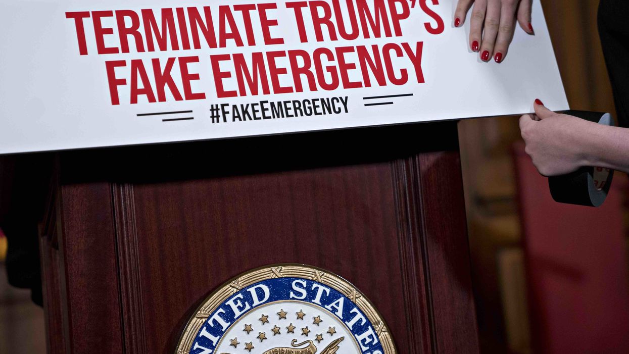 12 Republicans join Senate Democrats to pass resolution disapproving President Trump's border-emergency declaration
