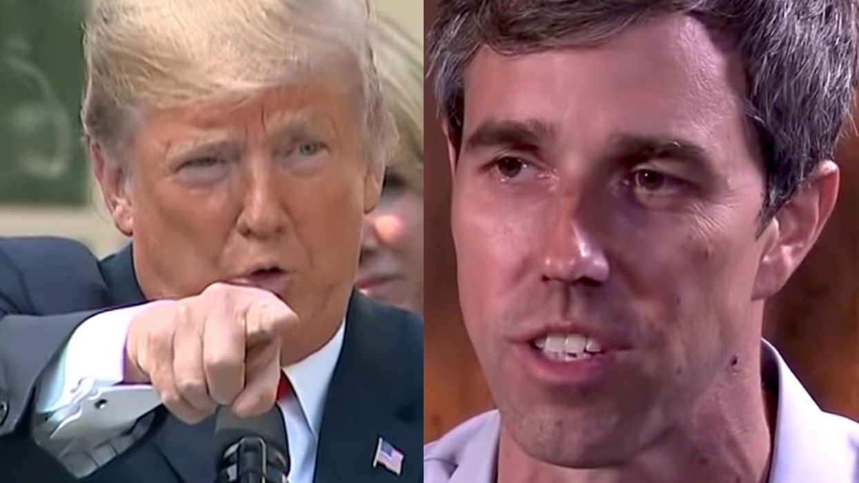 President Trump brands O'Rourke on first day of campaign — and Beto does not like it one bit