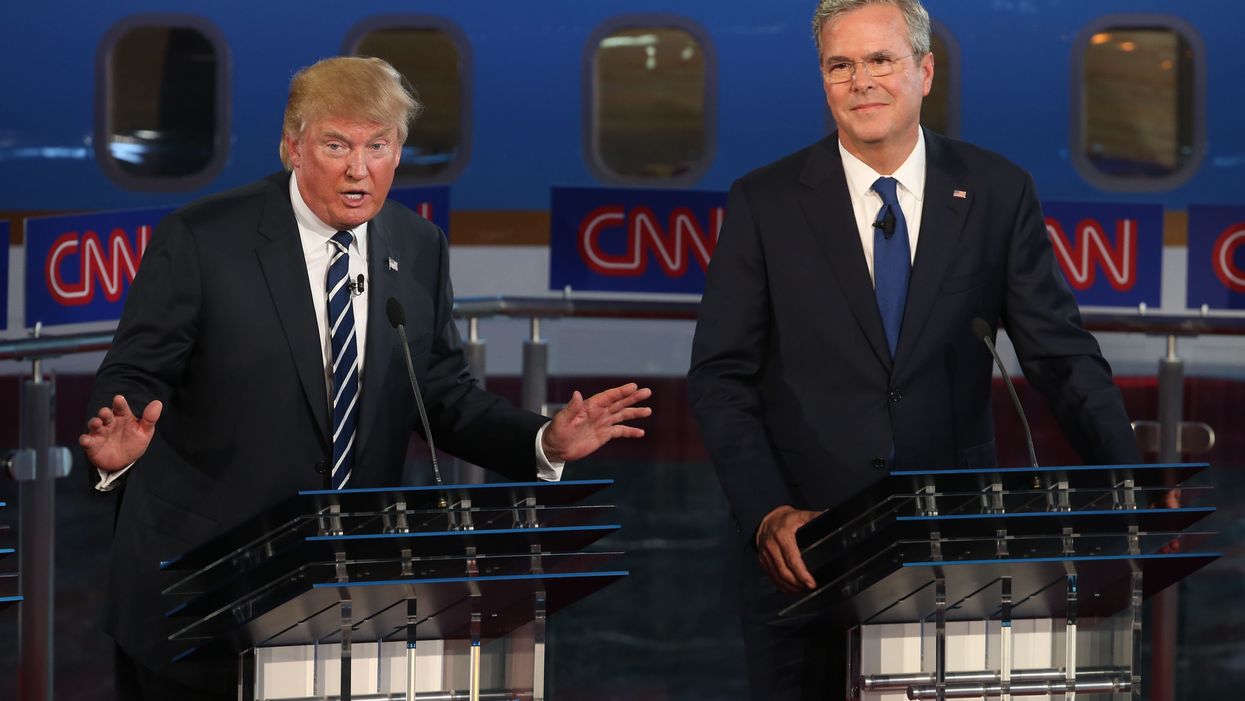 Jeb Bush says Republican needs to challenge President Trump in 2020 to give conservatives 'a choice'