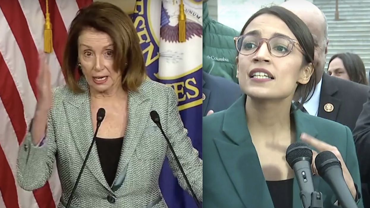 College students are asked who's the new face of the Democratic Party — Nancy Pelosi or Alexandria Ocasio-Cortez?
