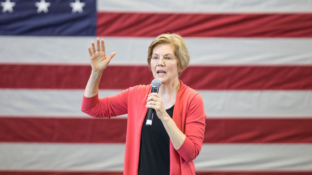 Warren calls for elimination of Electoral College, urges direct election instead