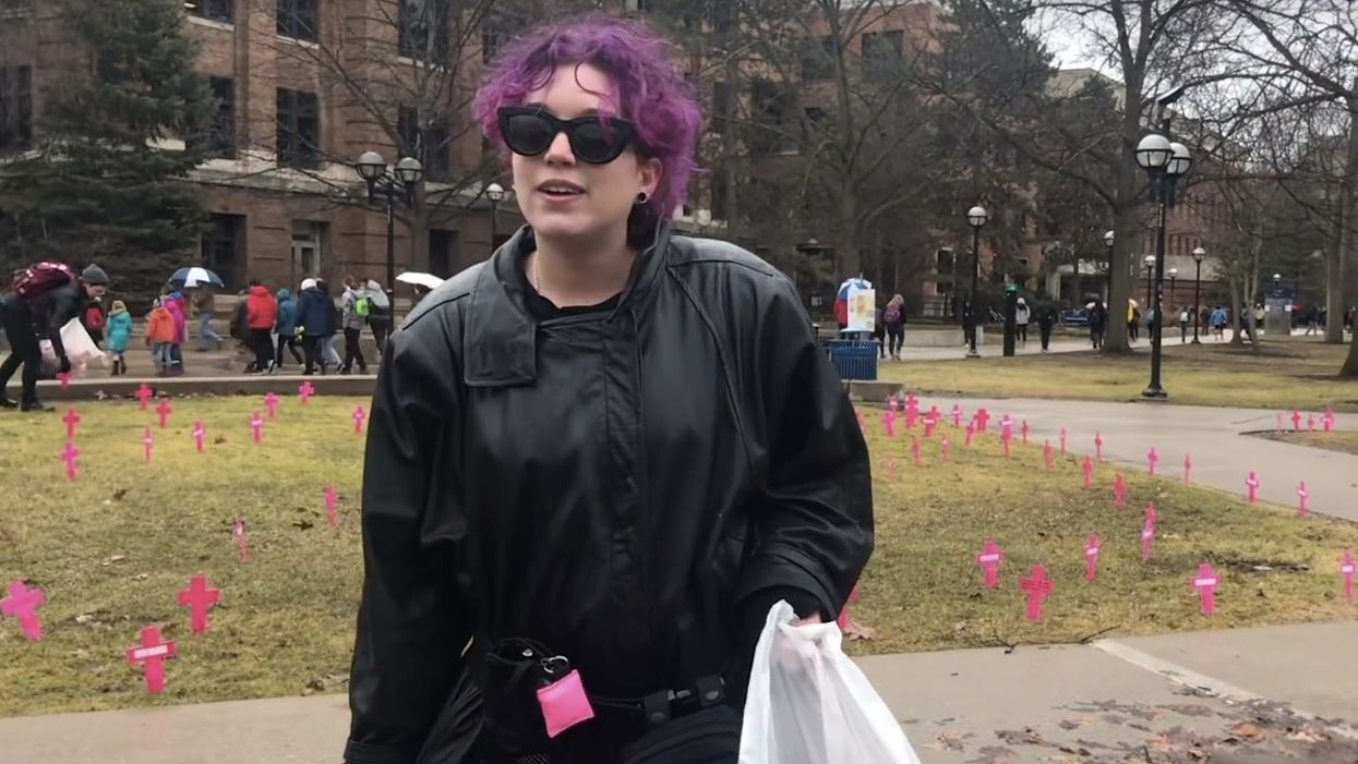 Woke woman caught stealing crosses memorializing aborted babies, tells cops she's merely 'cleaning up ... garbage'