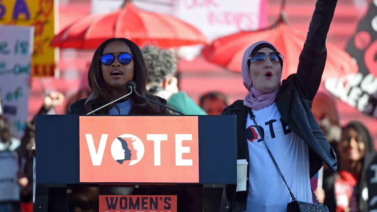 Linda Sarsour exploits New Zealand terrorist attack in fundraising bid for Women's March