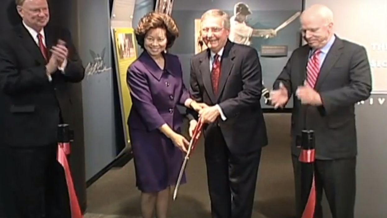 Petition claims gallery for Mitch McConnell, Elaine Chao makes 'multiple student communities feel unwelcomed and uncomfortable'