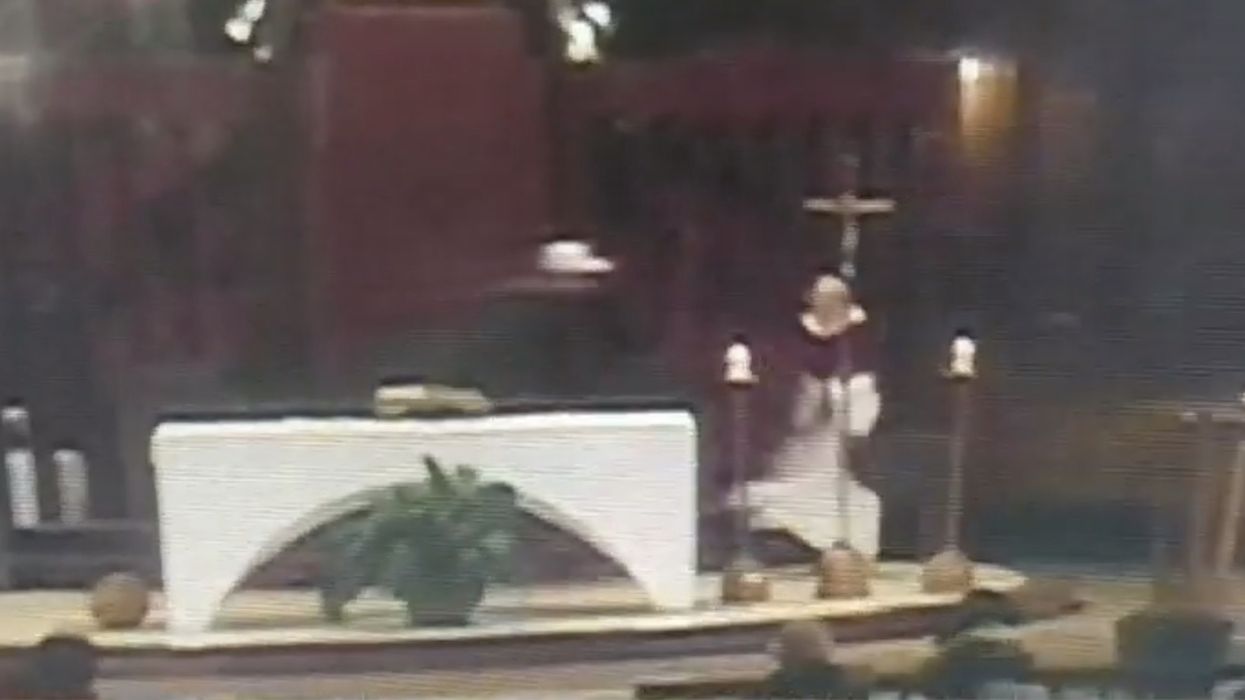 Catholic priest stabbed in Canadian church during livestreamed Mass