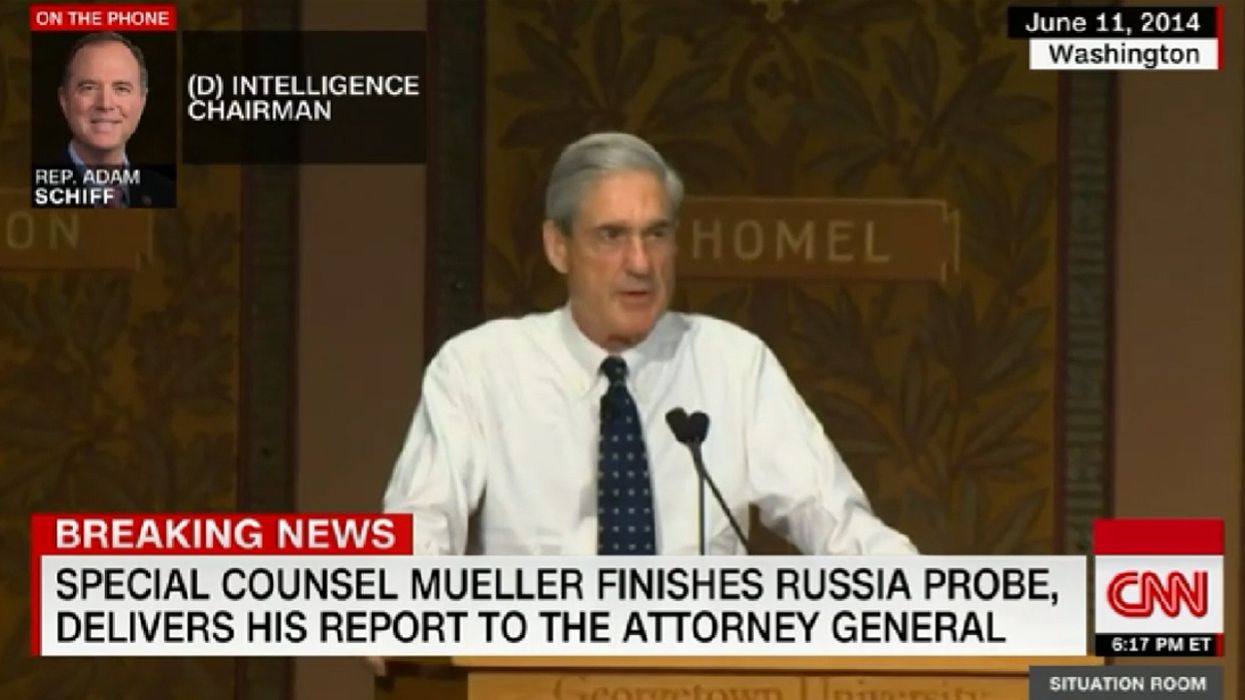 Adam Schiff is already talking about a subpoena for Robert Mueller