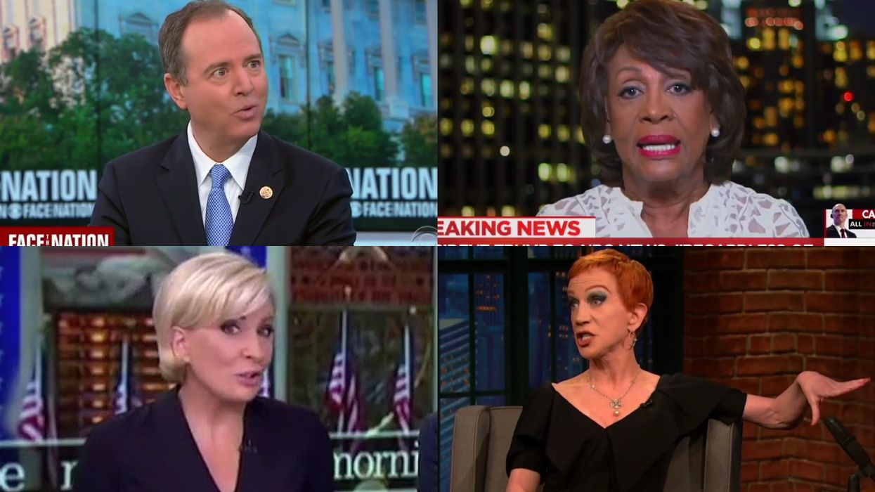 This flashback to Dems and media fantasizing a frog march for Trump is must-see TV