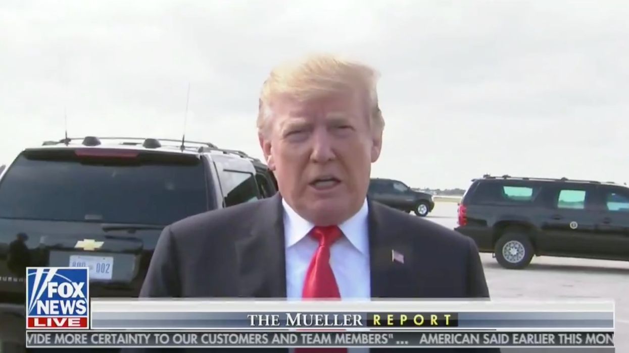 President Trump breaks silence after AG tells Congress no evidence of collusion: 'An illegal takedown'