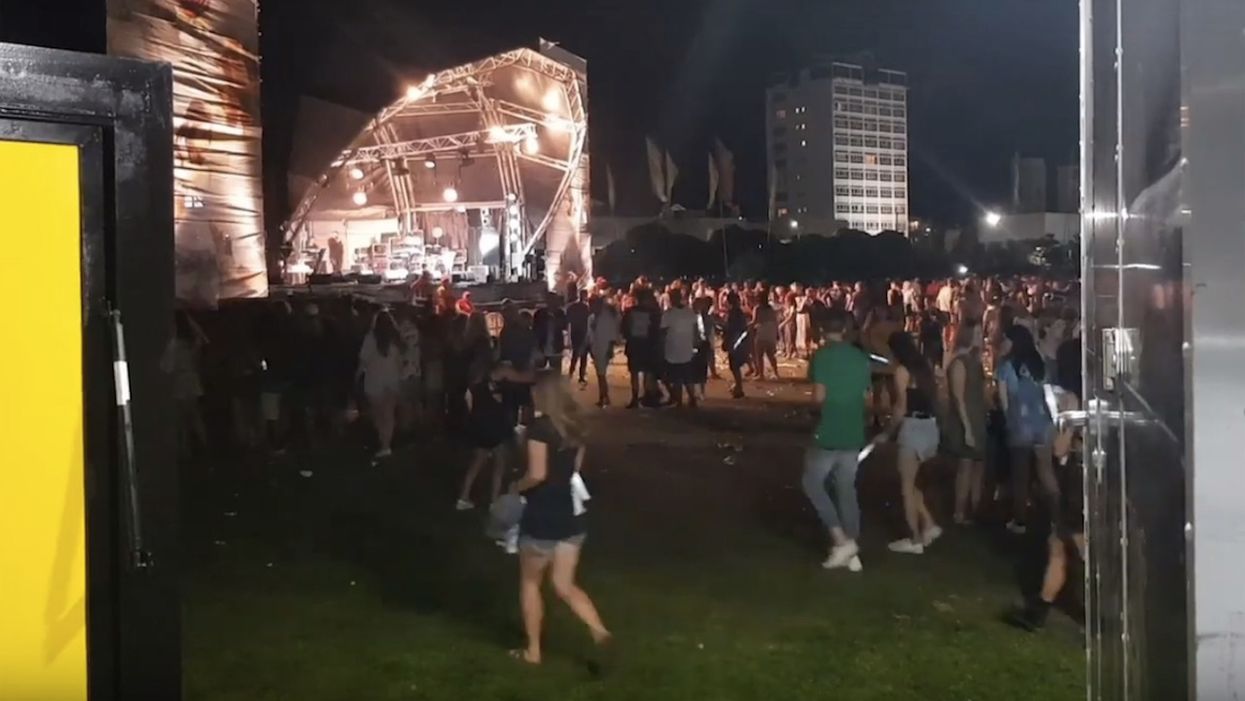 New Zealand music fest evacuates thousands over attendee's 'far-right tattoo.' Then authorities get a closer look.