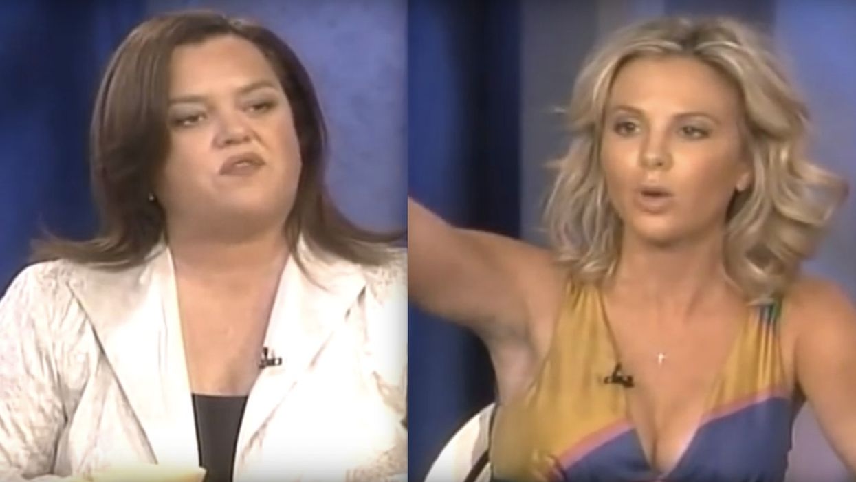 Rosie O'Donnell had 'crush' on Elisabeth Hasselbeck, claims 'underlying lesbian undertones on both parts.' Her evidence is a hoot.