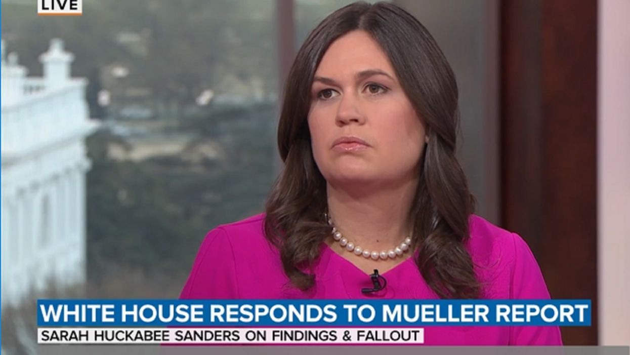 Viewers torch NBC host over 'biased' post-Mueller interview with Sarah Huckabee Sanders