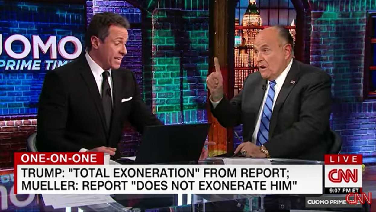 Rudy Giuliani demands CNN apologize for its coverage of President Trump during Robert Mueller investigation
