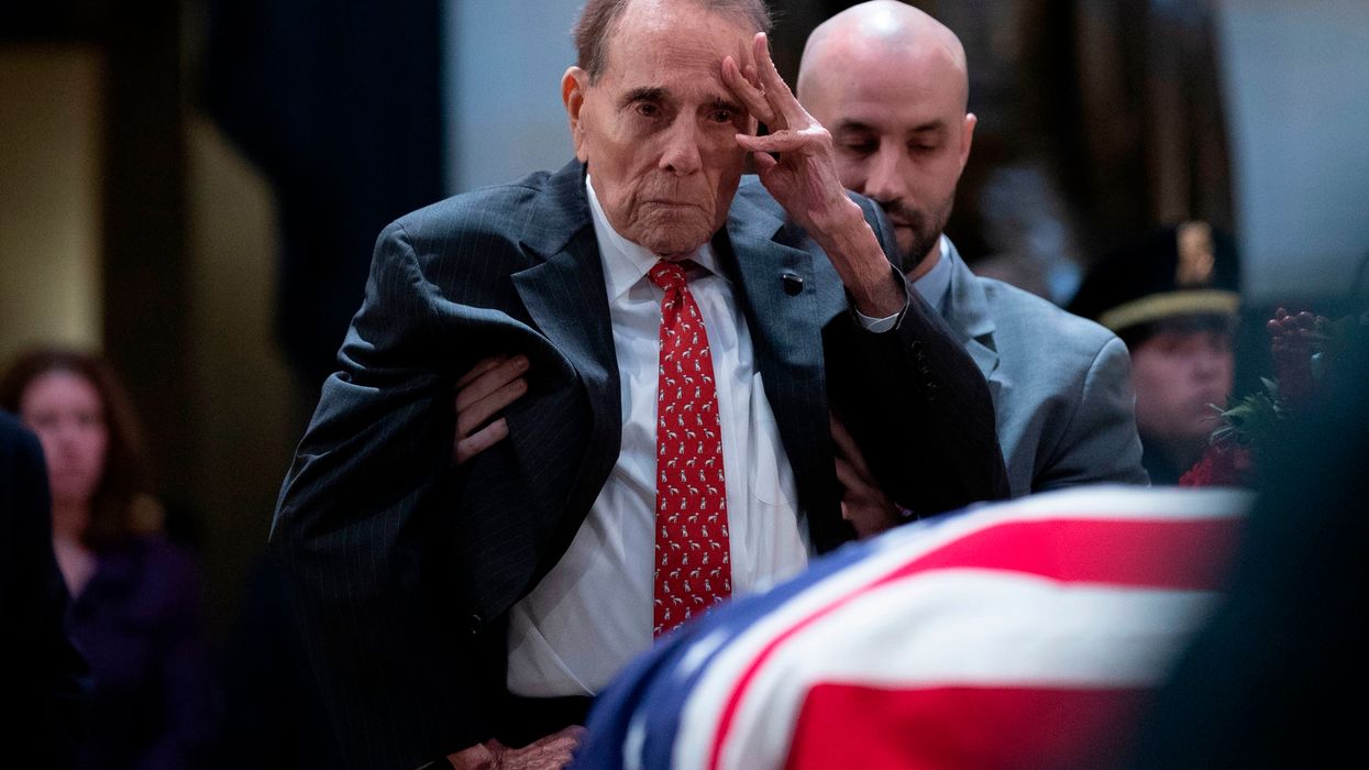 Former Sen. Bob Dole receives honorary Army promotion to colonel for his service in WWII