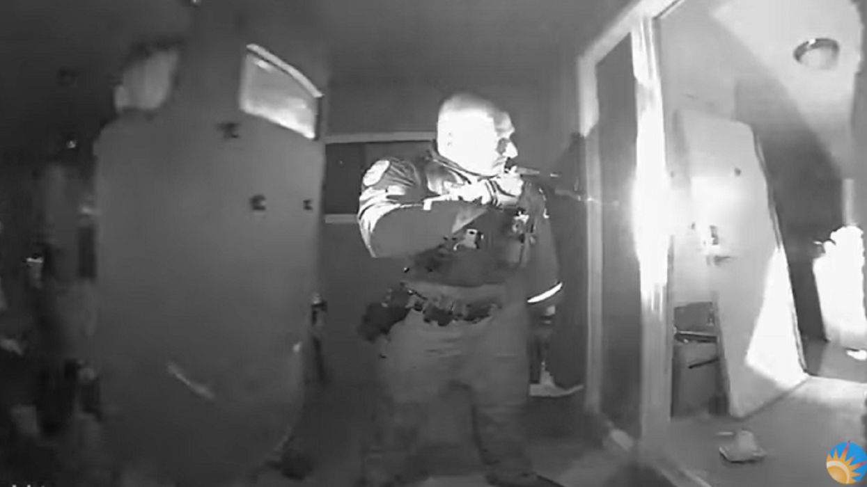 Police knock down family's door, take their kids in overnight raid because mom didn't follow doctor's orders for child with fever