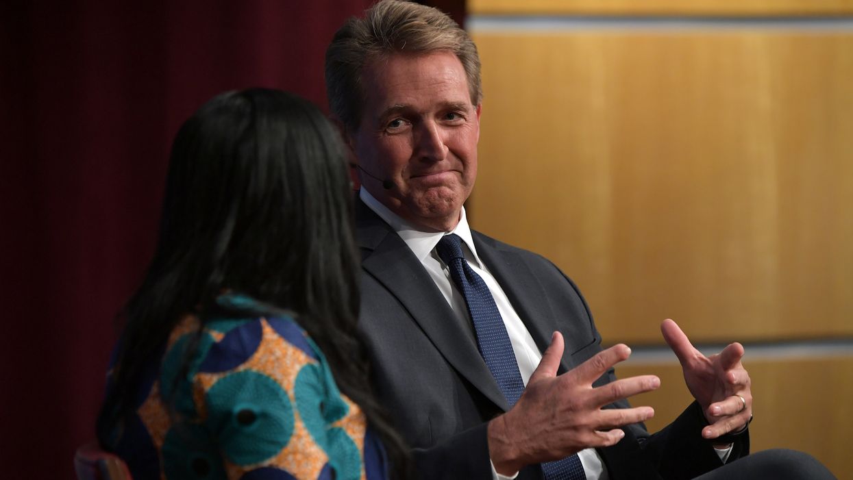 Former Sen. Jeff Flake says it would be good for the GOP if a Democrat beats Pres. Trump in 2020