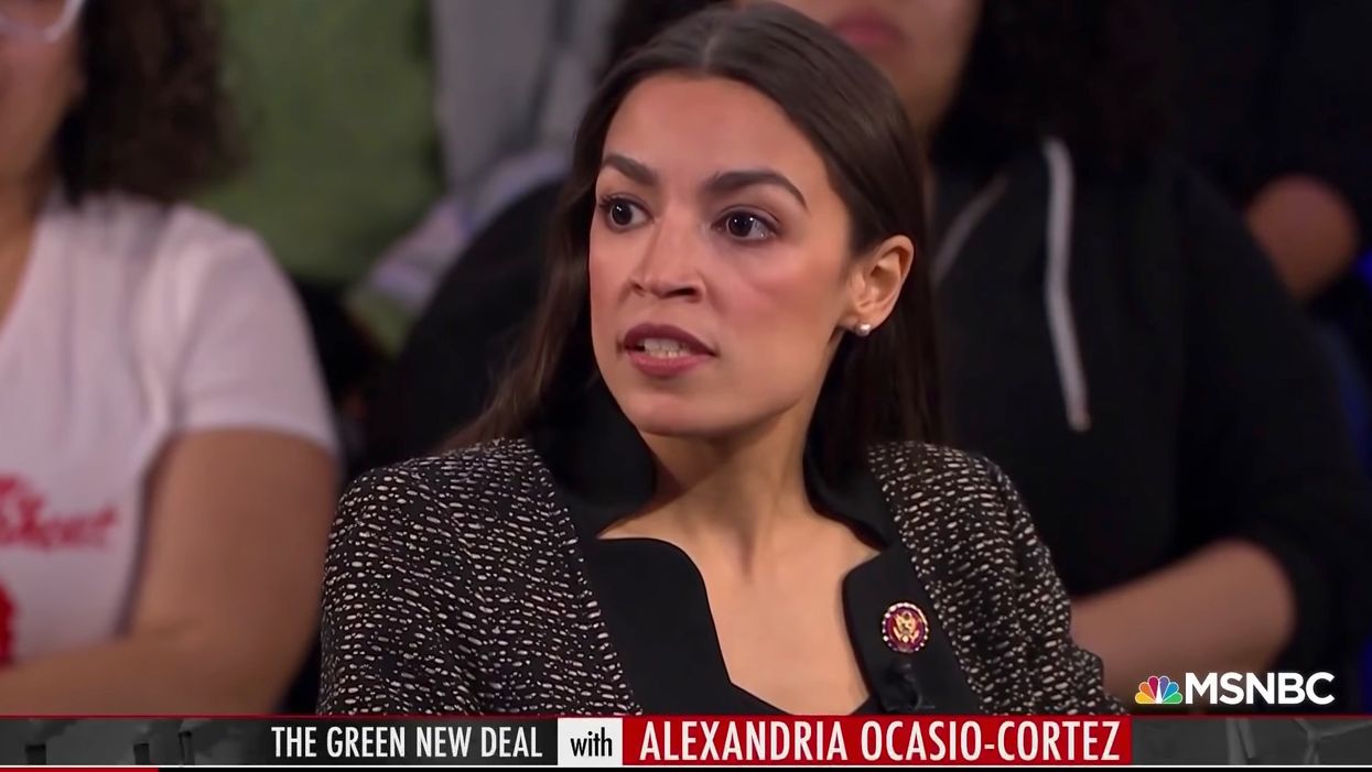 Alexandria Ocasio-Cortez butchers the Constitution, American history while pushing Green New Deal