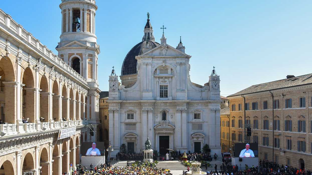 Pat Gray: 'Mr. Francis, Mr. Pope, tear down this wall.'
