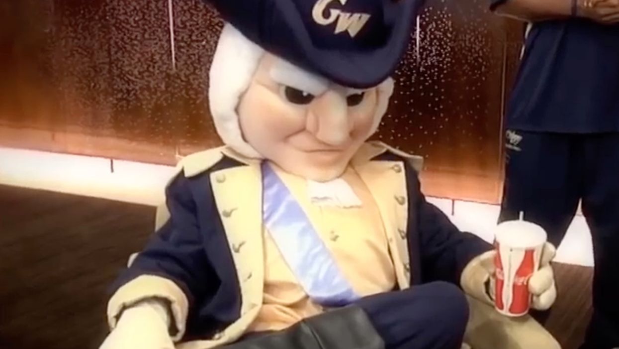 George Washington University students vote to remove 'offensive' mascot